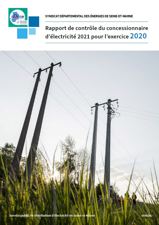 Rapport de contrôle du concessionnaire électricité 2021 pour l’exercice 2020